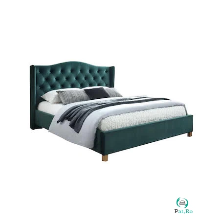 PAT BENY 1 TAPITAT CU CATIFEA VERDE, 160/200 CM ,124CM INALTIME, FARA SALTEA